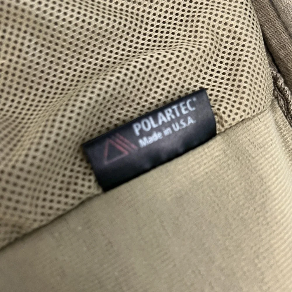 Peckham Polartec Jacket Mens M‎ Brown Fleece Cold Weather GEN III Military USA